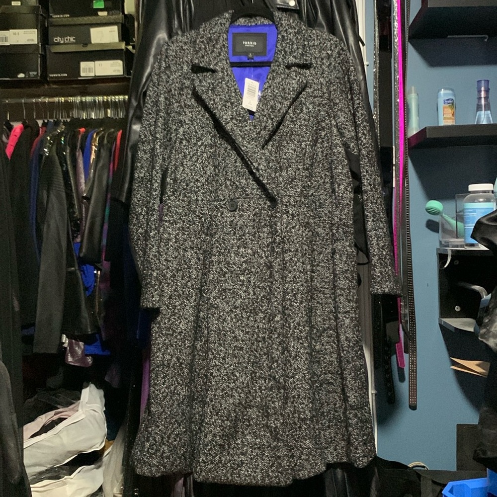 Torrid Peacoat Boucle Coat